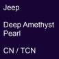 Preview: Jeep, Deep Amethyst Pearl, CN / TCN.